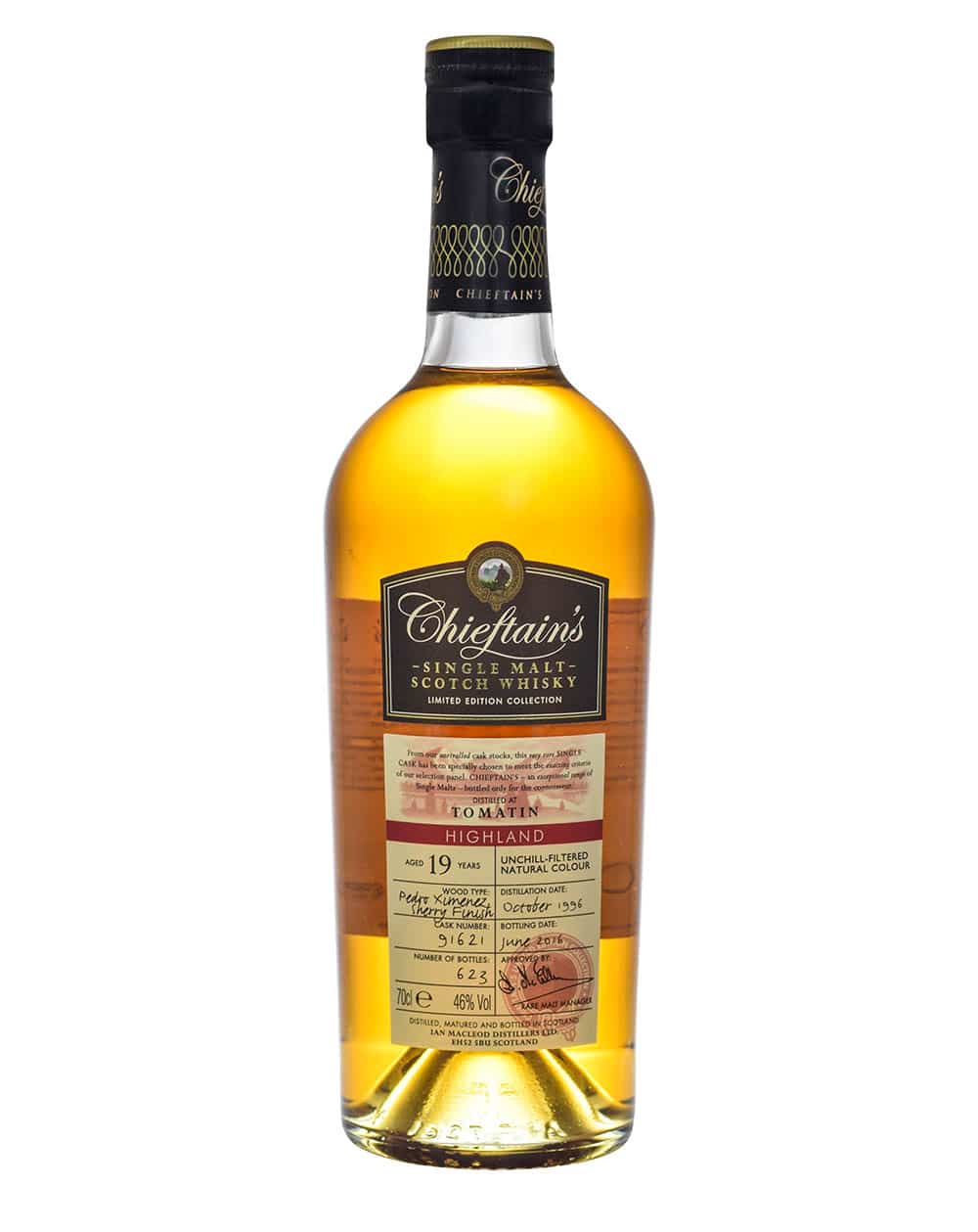 Tomatin 1996 Chieftain's 19 Years Old Musthave Malts MHM