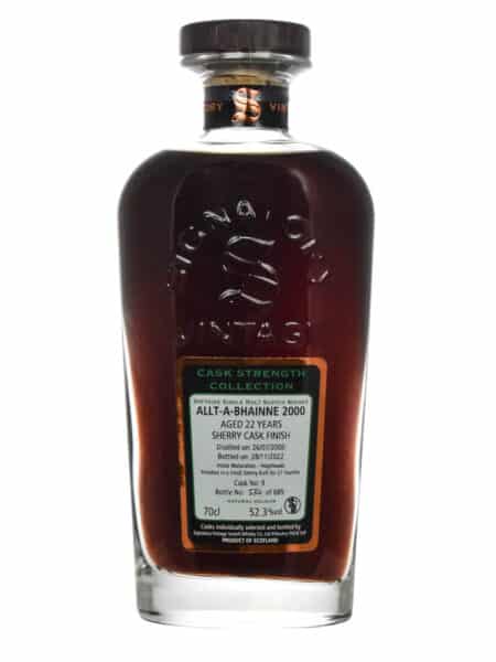 Allt A Bhainne 22 Years Old 2000 Signatory Must Have Malts MHM