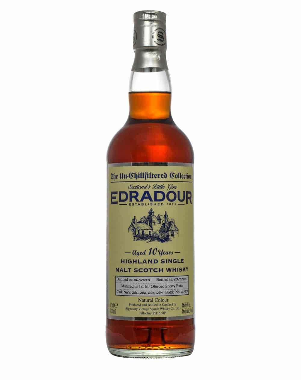 Edradour 10 Years Old 2013 Signatory Vintage Must Have Malts MHM