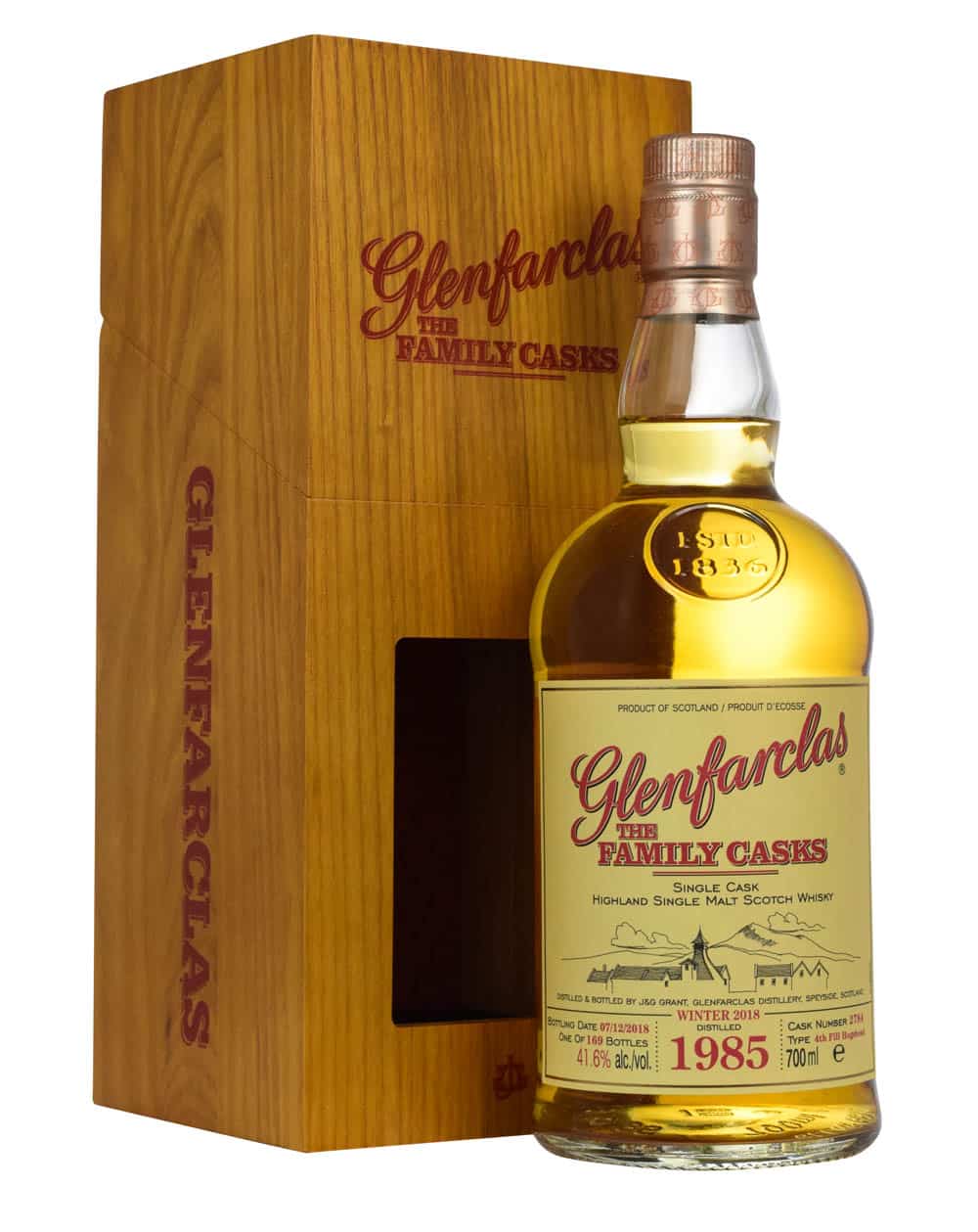 Glenfarclas Winter 1985-2018 The Family Casks Box Must Have Malts MHM