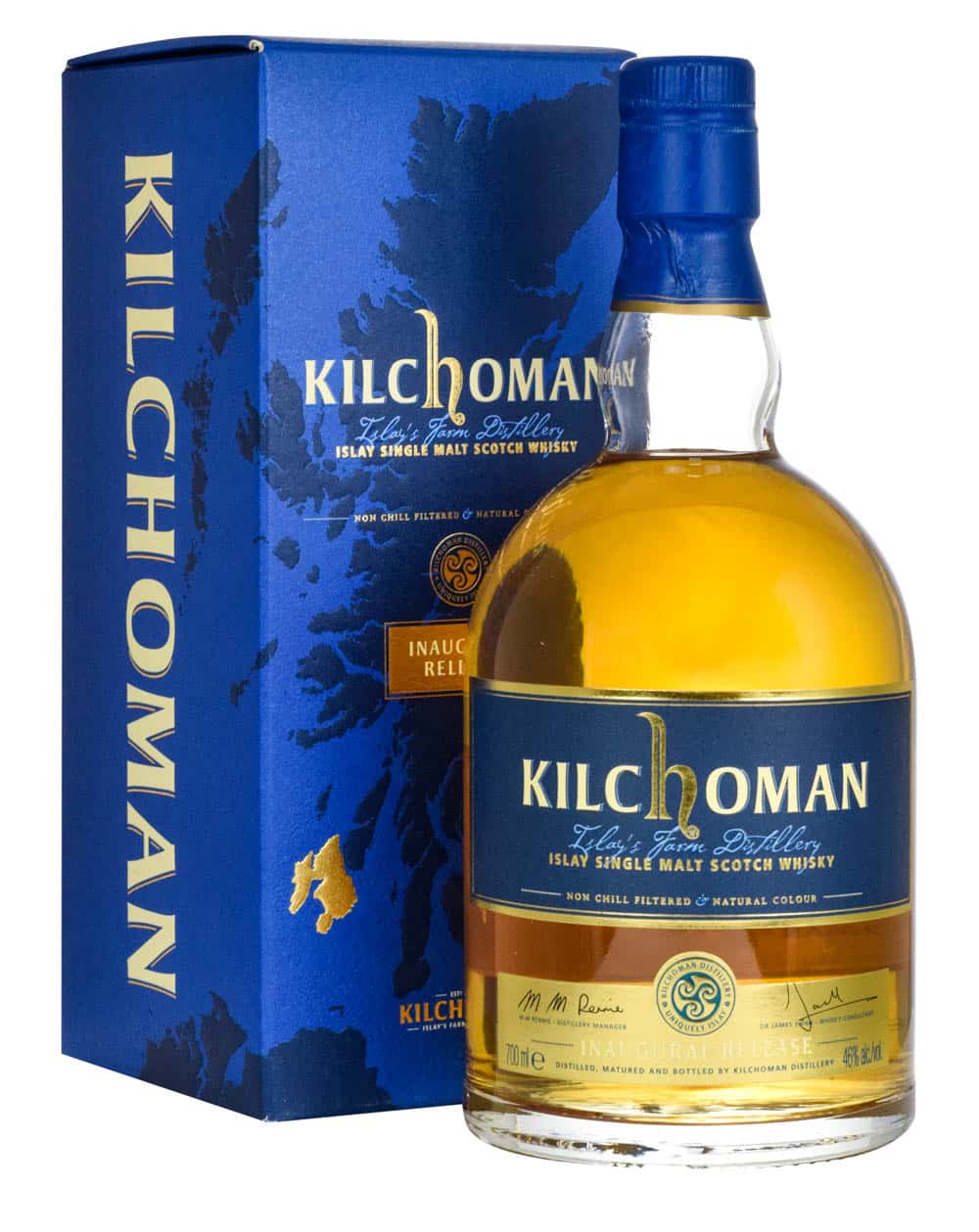 ウイスキー KILCHOMAN INAGURAL RELEASE 700ml 46% Kilchoman Inaugural Release - Must Have Malts