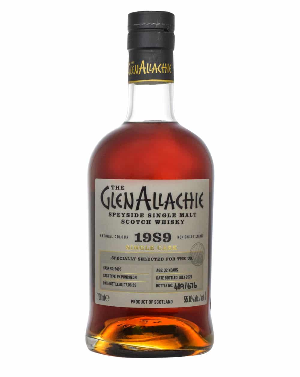 Glenallachie 32 Years Old 1989-2021 Cask #6495 Must Have Malts MHM