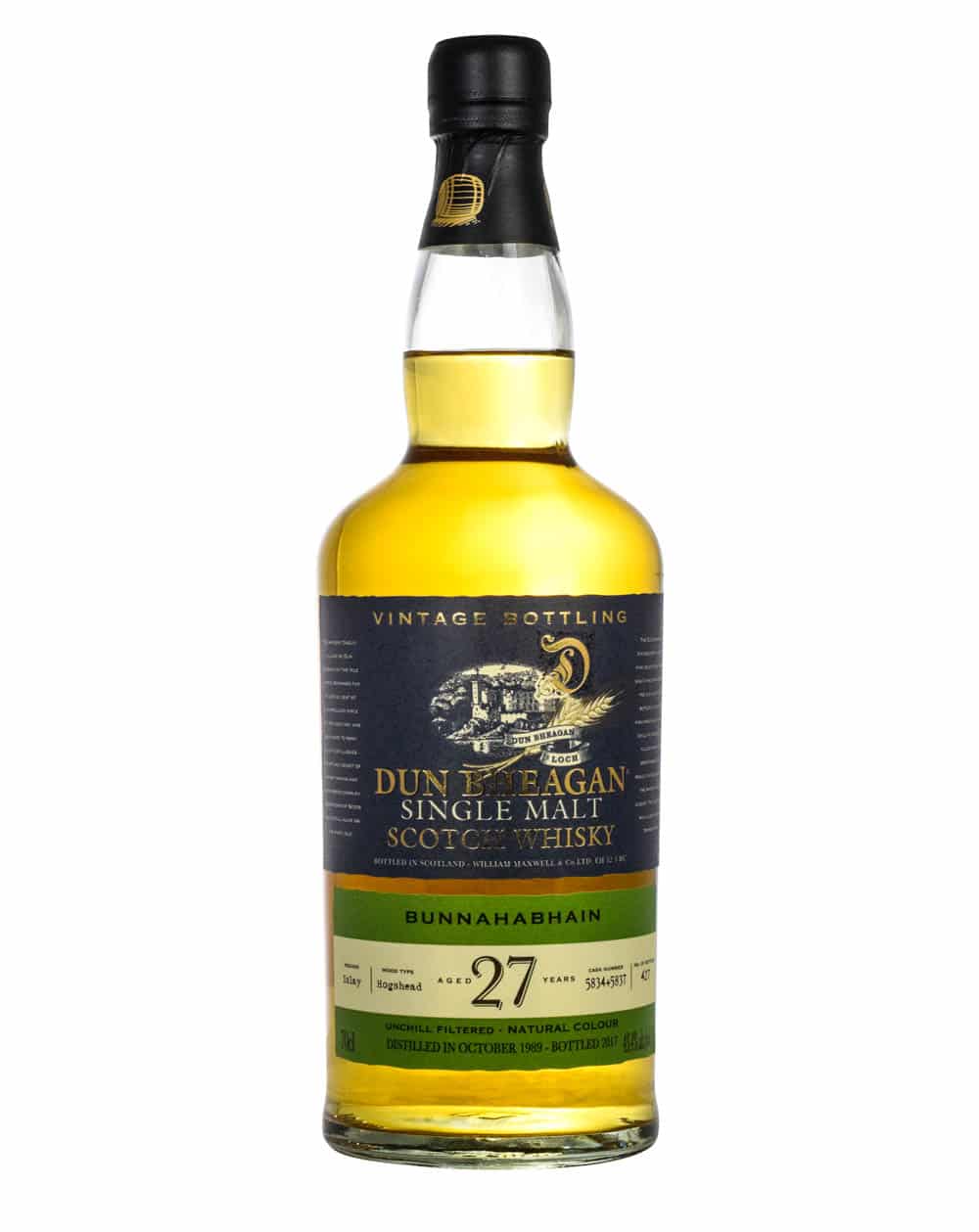 Bunnahabhain 27 Years Old Dun Bheagan 1989 Must Have Malts MHM