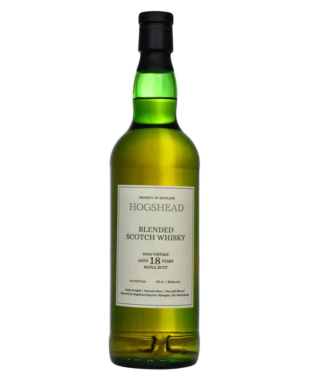 Hogshead 18 Years Old Blended Scotch Whisky 2005 Must Have Malts MHM