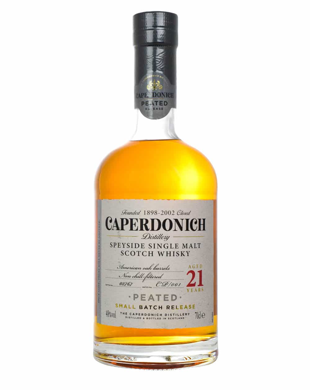 Caperdonich 21 Years Old Peated Batch CP 001 Must Have Malts MHM