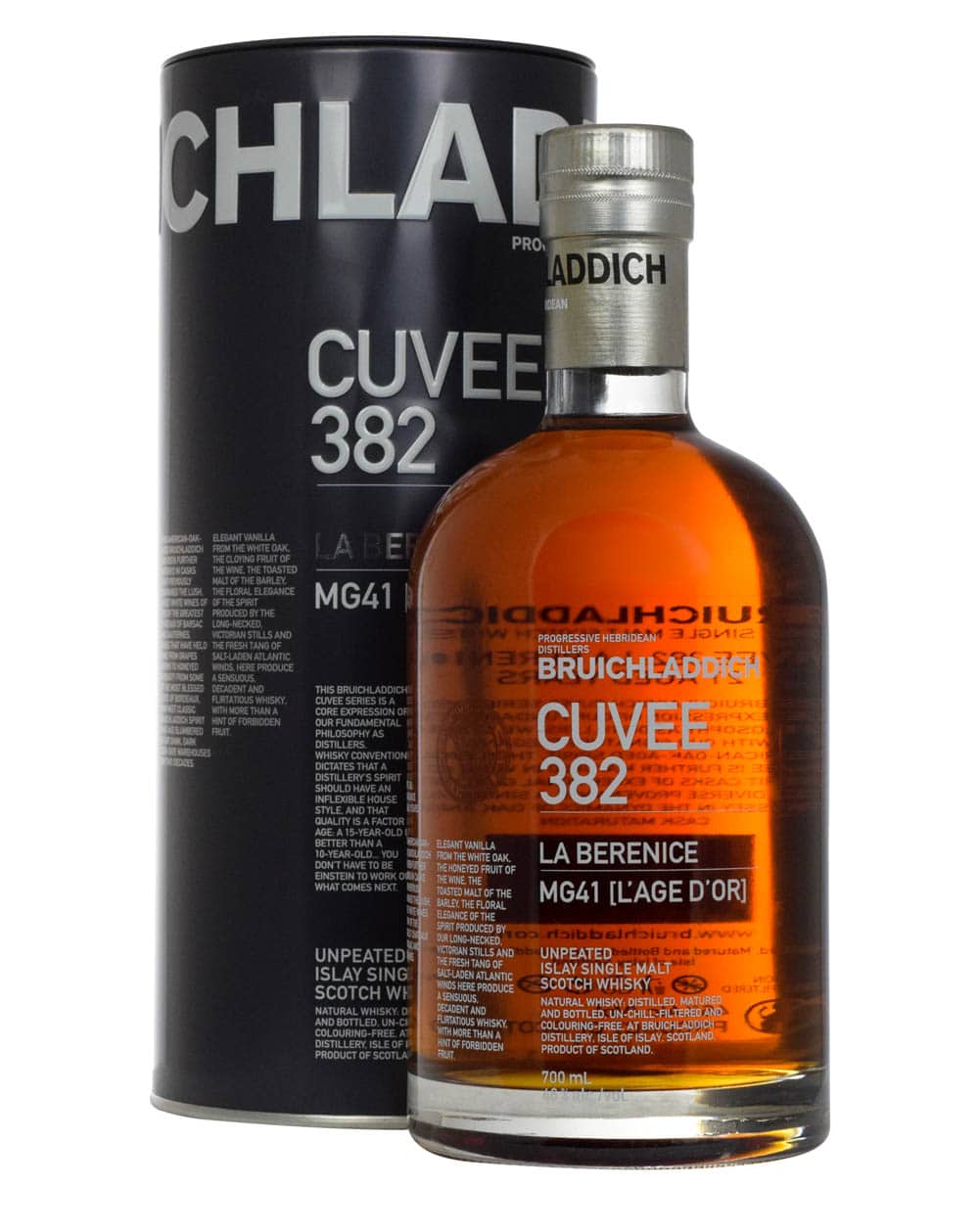 Bruichladdich 21 Years Old Cuvée 382 Tube Must Have Malts MHM