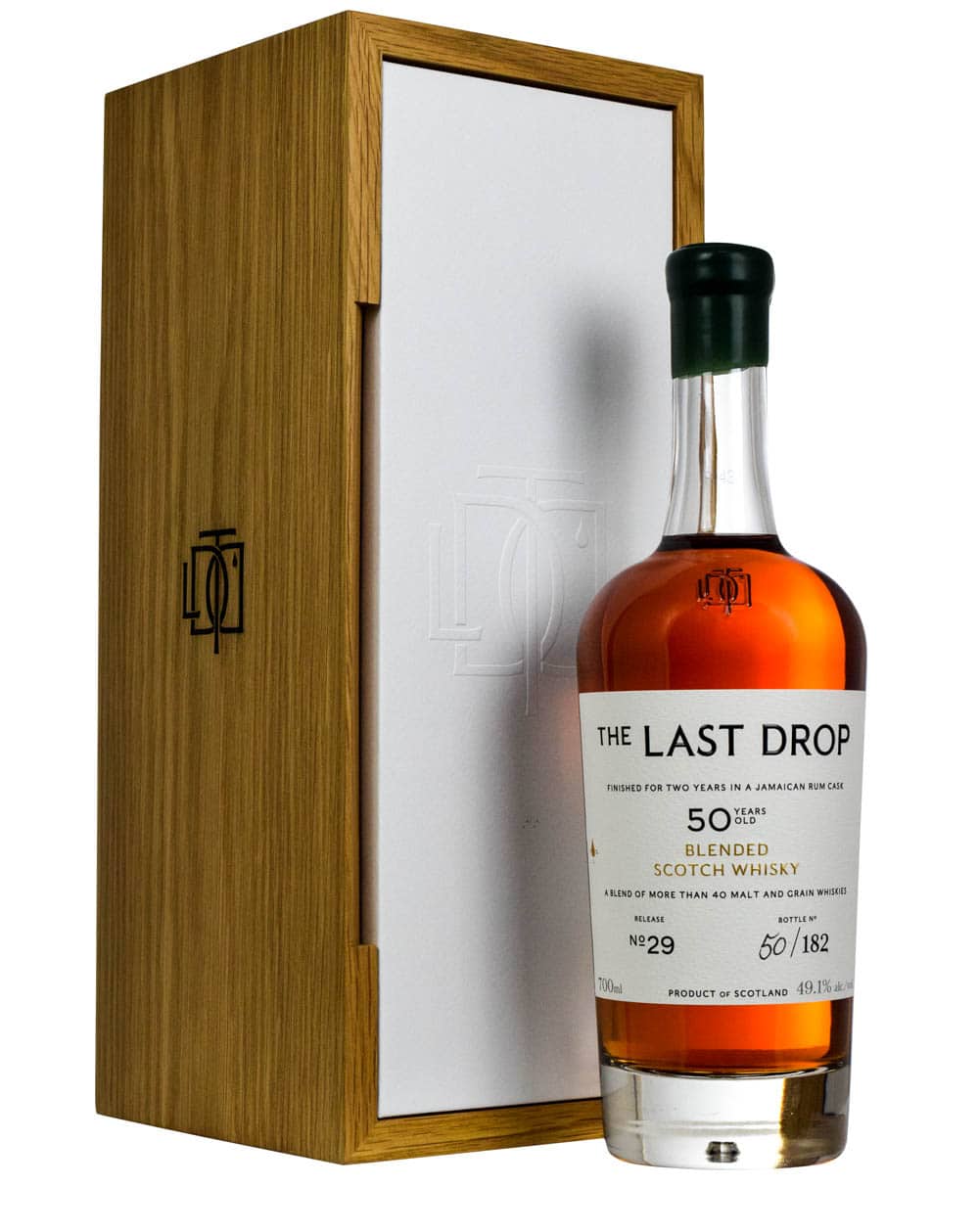 The Last Drop 50 Years Old Blended Scotch Whisky Box Must Have Malts MHM