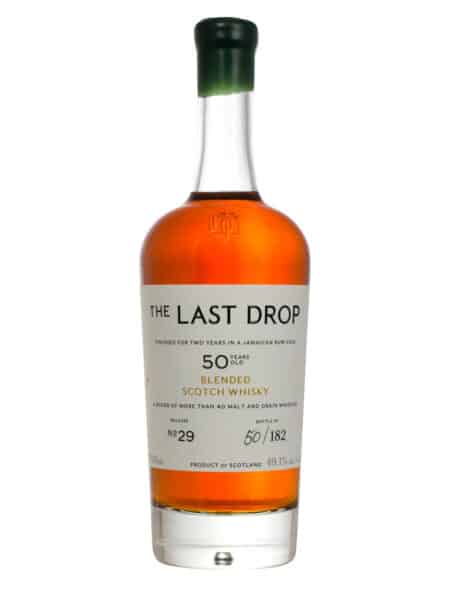 The Last Drop 50 Years Old Blended Scotch Whisky Must Have Malts MHM