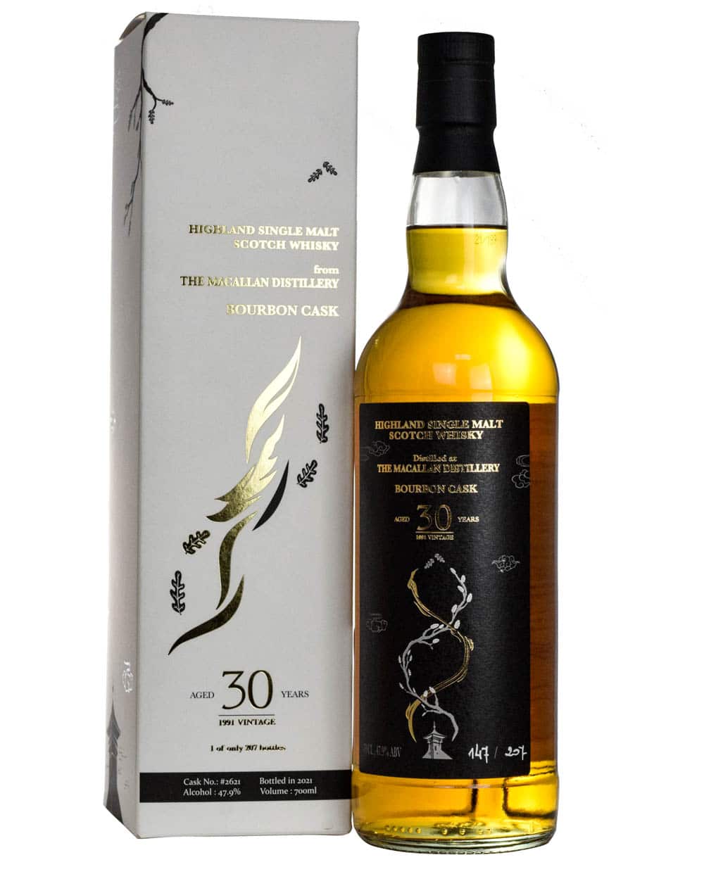 Macallan 30 Years Old 1991 Bourbon Cask #2621 - Musthave Malts