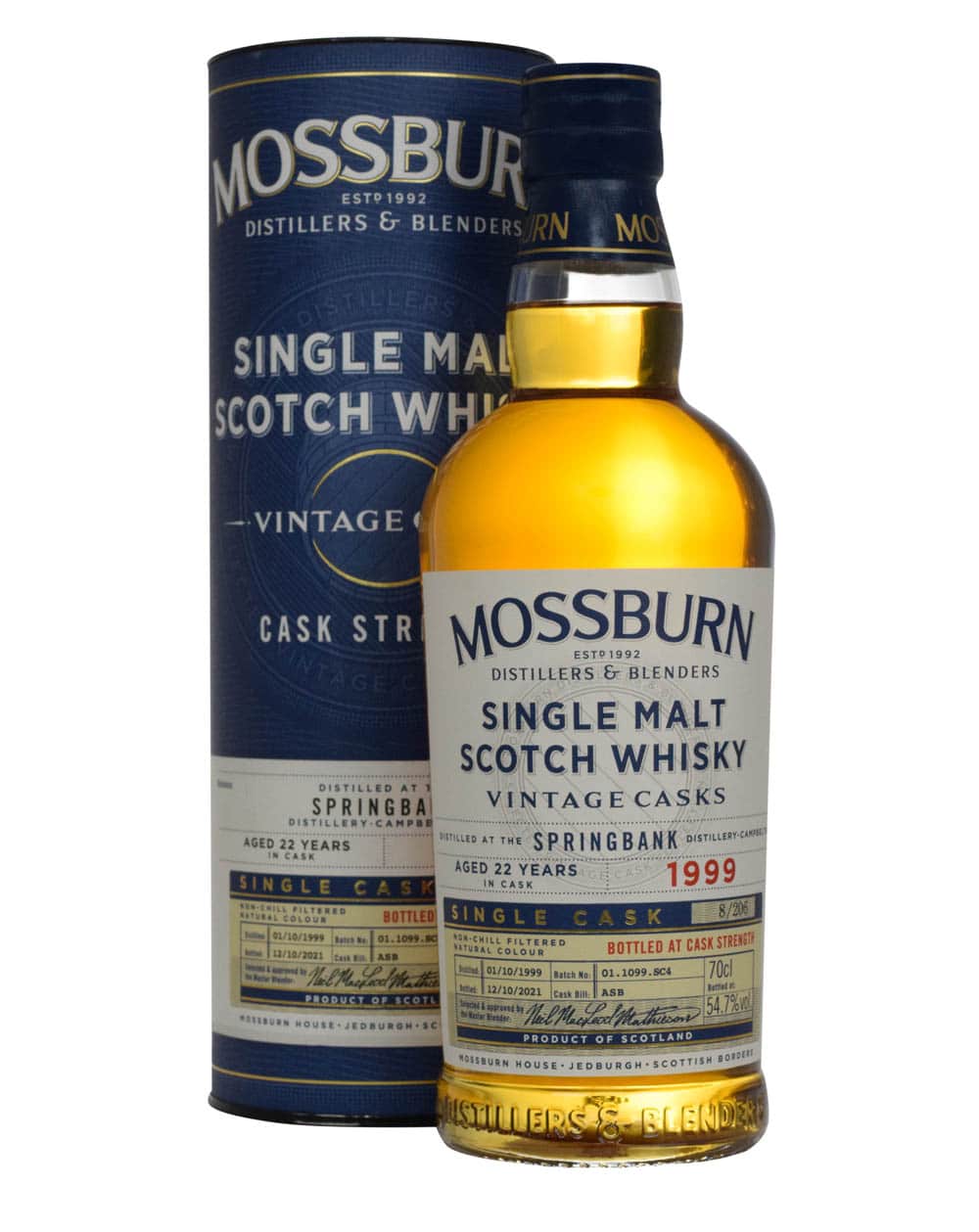 Springbank 22 Years Old Mossburn Vintage Casks 1999 - Musthave Malts