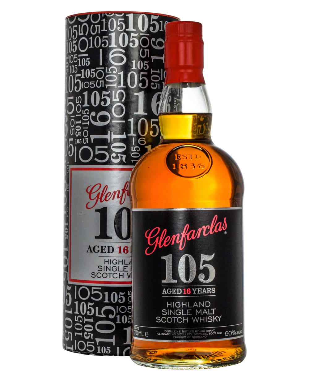 Glenfarclas 16 Years Old 105 Cask Strength Tube Must Have Malts MHM