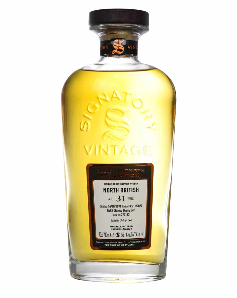 North British 31 Years Old Signatory Vintage 1991 Must Have Malts MHM