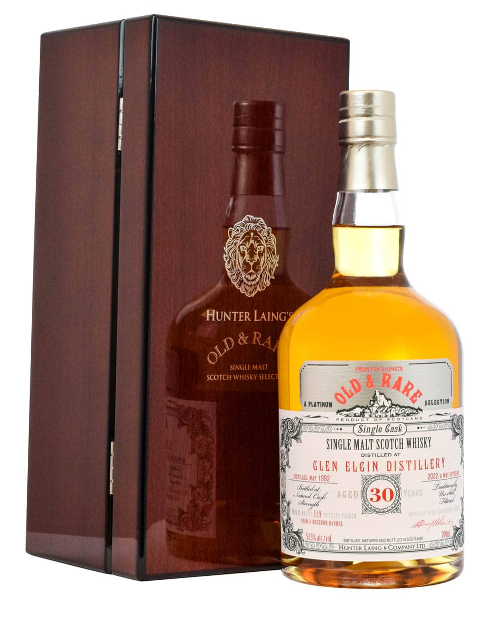 Glen Elgin 30 Years Old Hunter Laing Old & Rare 1992 - Musthave Malts