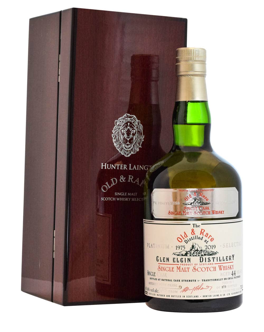 Glen Elgin 44 Years Old Hunter Laing Old & Rare 1975 Box Must Have Malts MHM