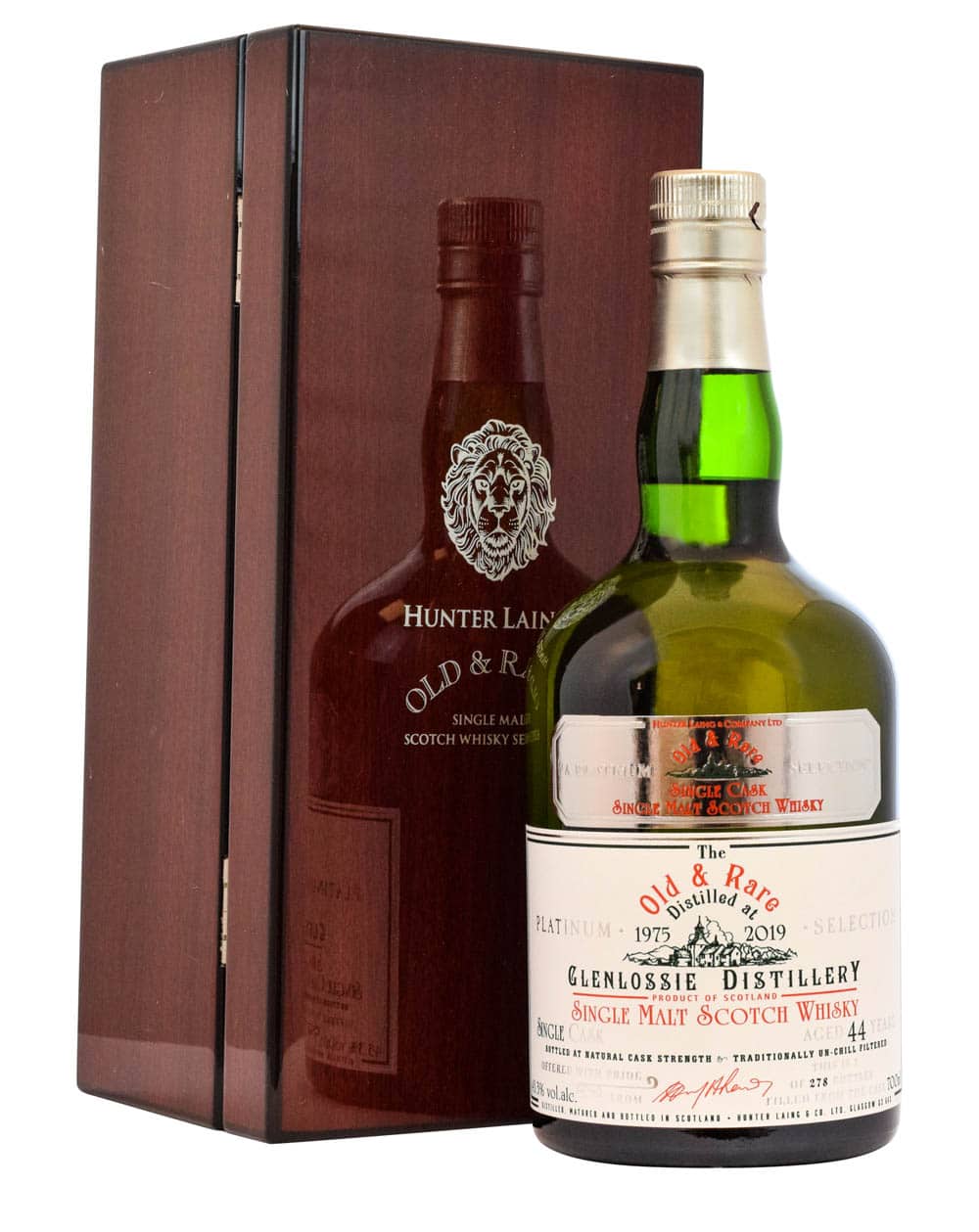 Glenlossie 44 Years Old Hunter Laing Old & Rare 1975 Box Must Have Malts MHM