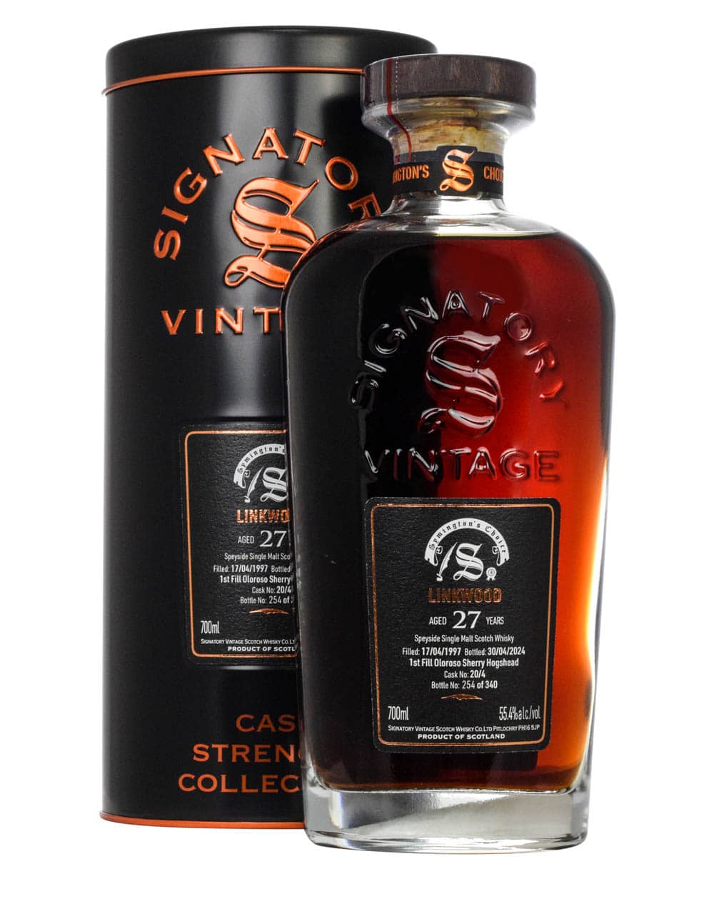 Linkwood 27 Years Old Signatory Vintage 1997 Cask #20/4
