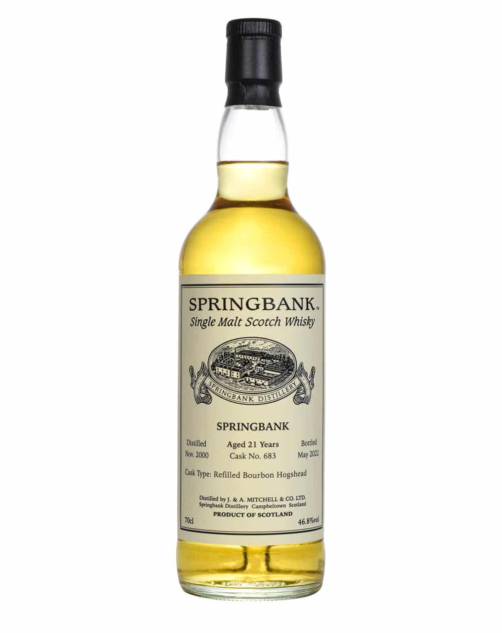 Springbank 21 Years Old 2000 Cask #683 Must Have Malts MHM
