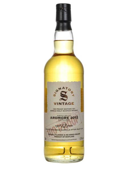 Ardmore 12 Years Old Signatory Vintage 100 Proof 2012 Must Have Malts MHM