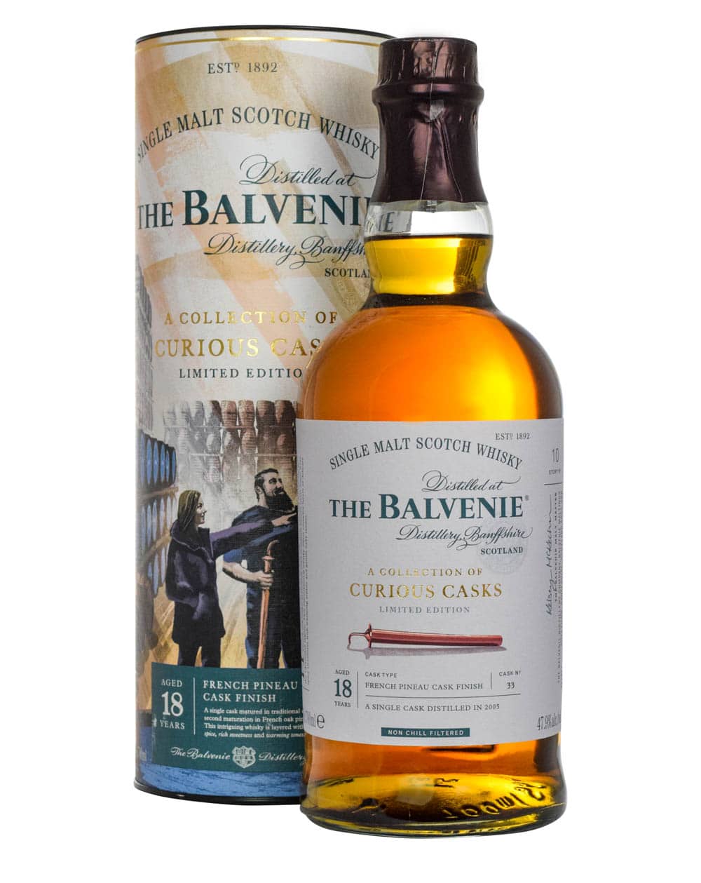Balvenie 18 Years Old A Collection Of Curious Casks Tube Must Have Malts MHM