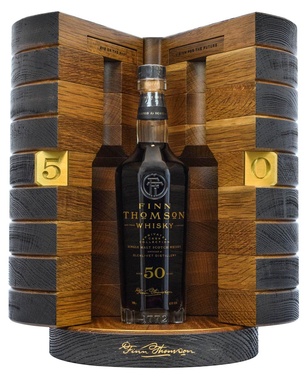 Glenlivet 50 Years Old Finn Thomson 1970 Box B Must H