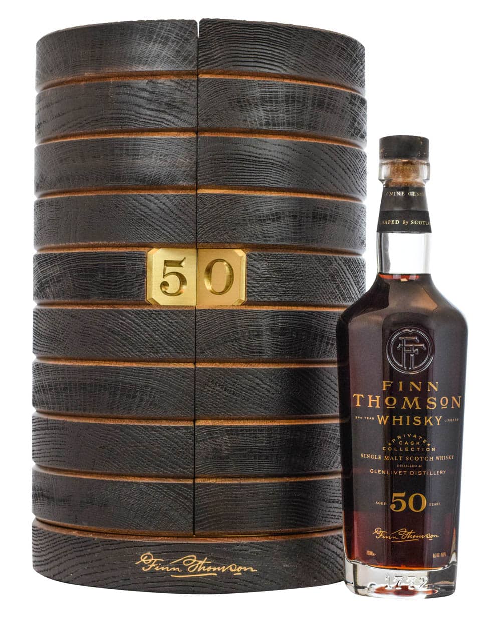 Glenlivet 50 Years Old Finn Thomson 1970 Box Must Have Malts MHM