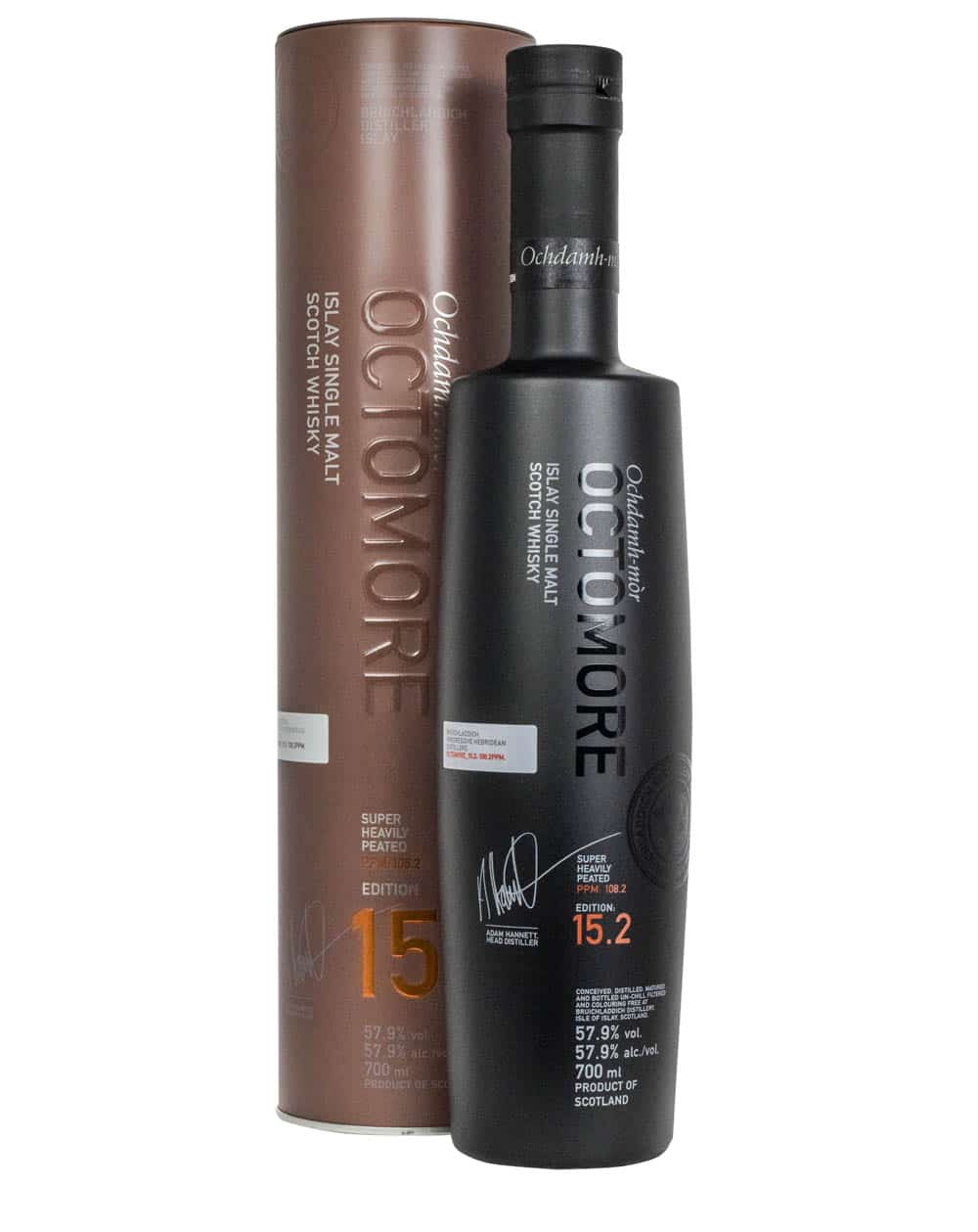 Bruichladdich Octomore Edition 15.2 Tube Must Have Malts MHM