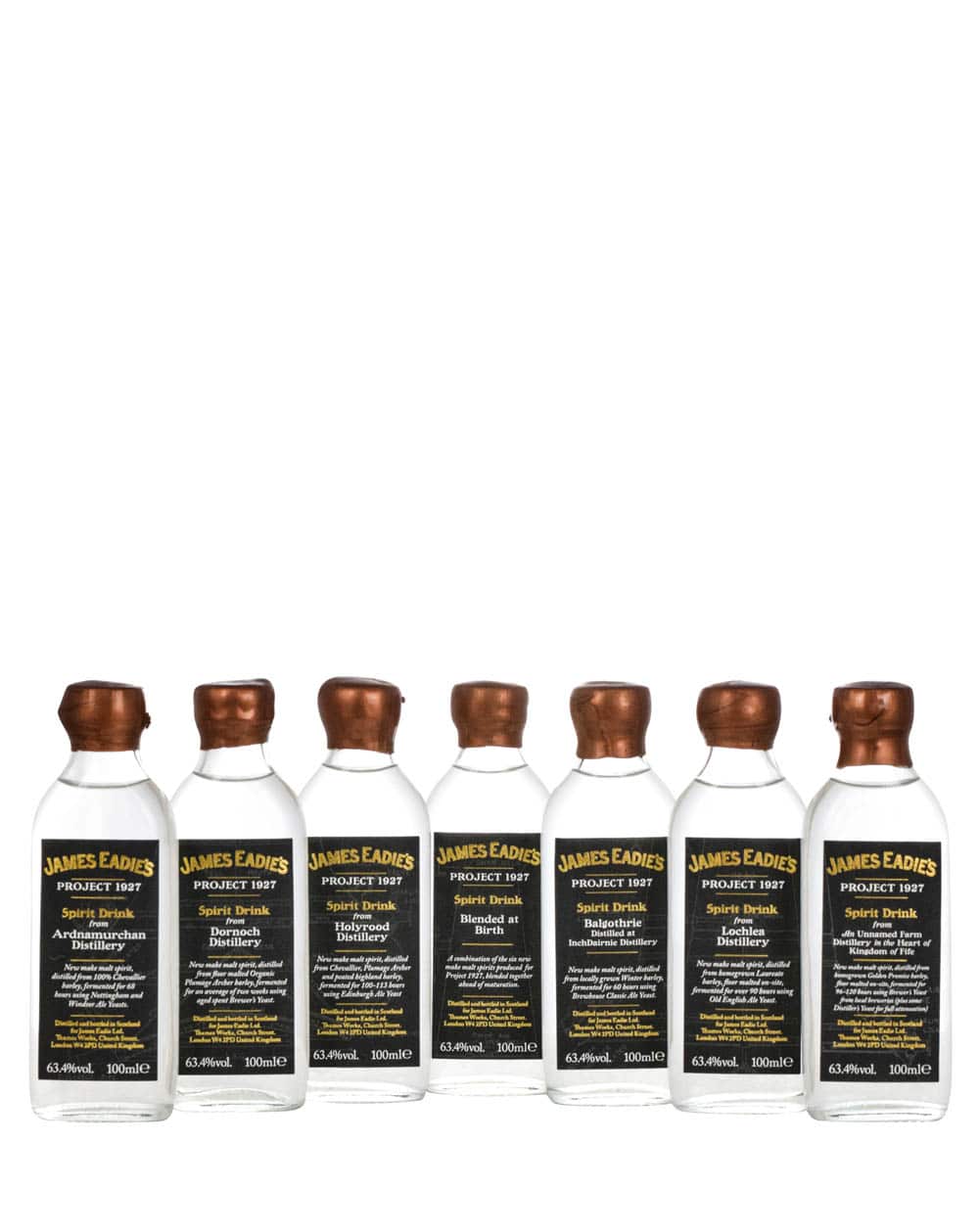 James Eadie Project 1927, Refill American New Oak & Refill Oloroso European Oak Cask, 2024, 63.4% whisky bottle