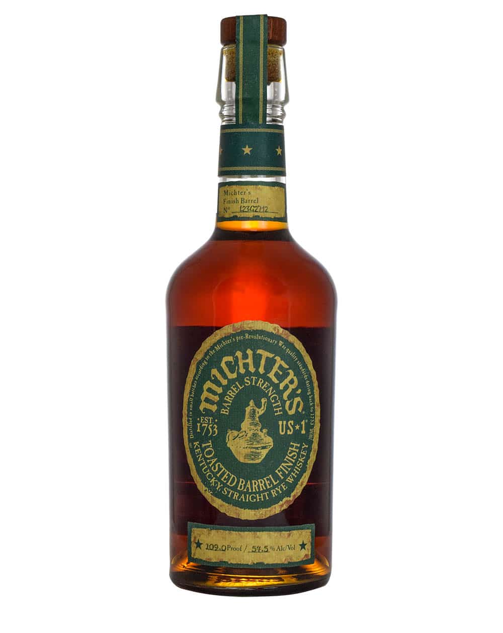 Michter's Toasted Barrel Finish Rye Whiskey Barrel #L23G2712 Must Have Malts MHM