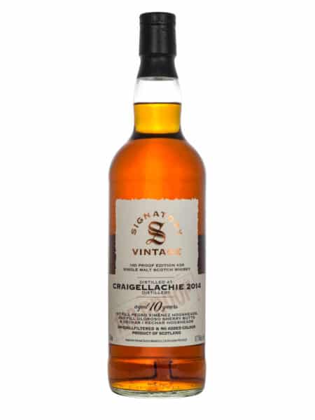 Craigellachie 10 Years Old Signatory Vintage 100 Proof 2014 Must Have Malts MHM