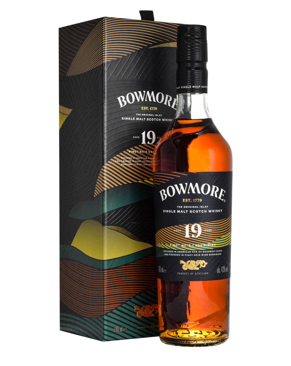 Bowmore 19 Years Old Pinot Noir Finish - Musthave Malts