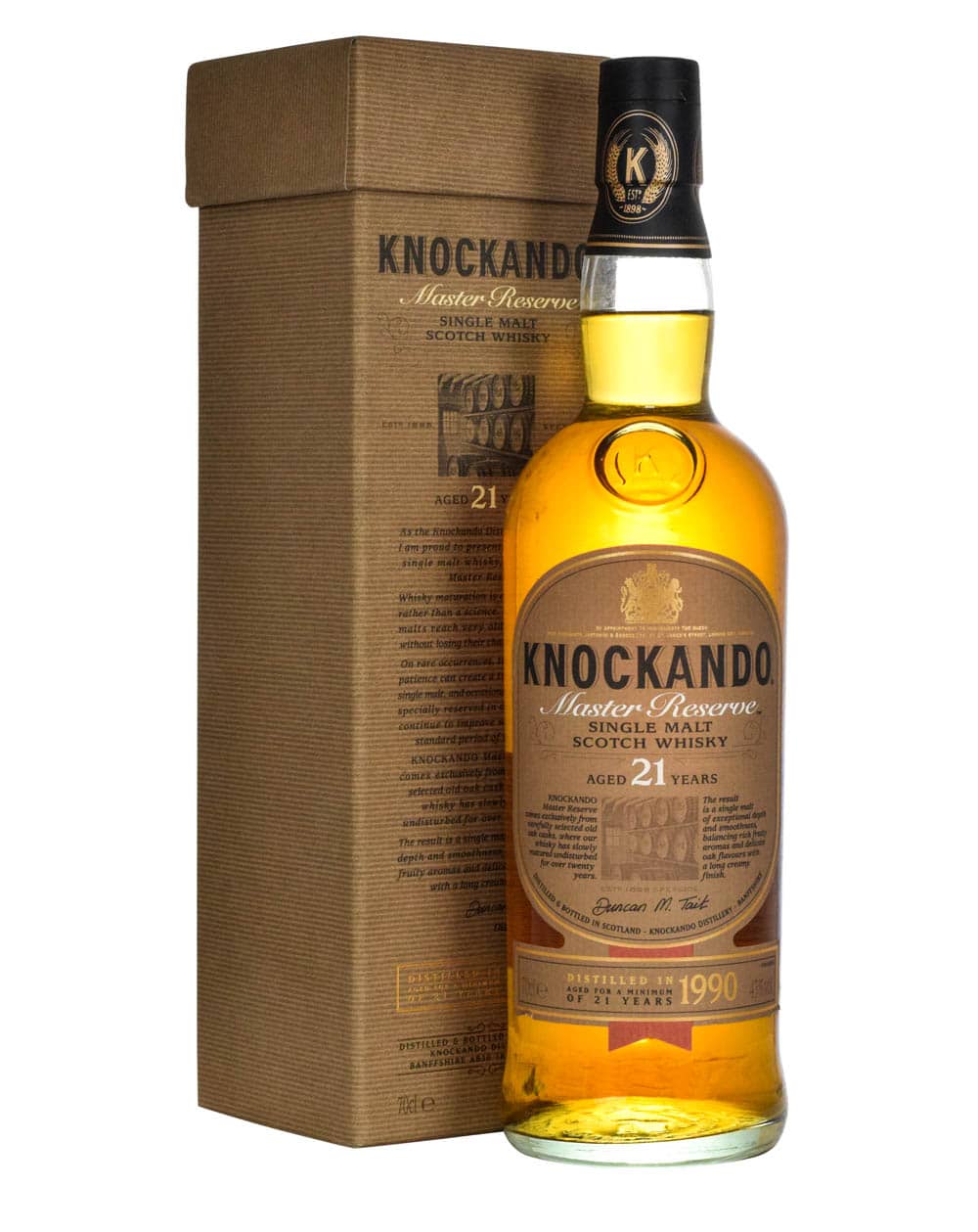 Knockando 21 Years Old Master Reserve 1990 - Must Have Malts