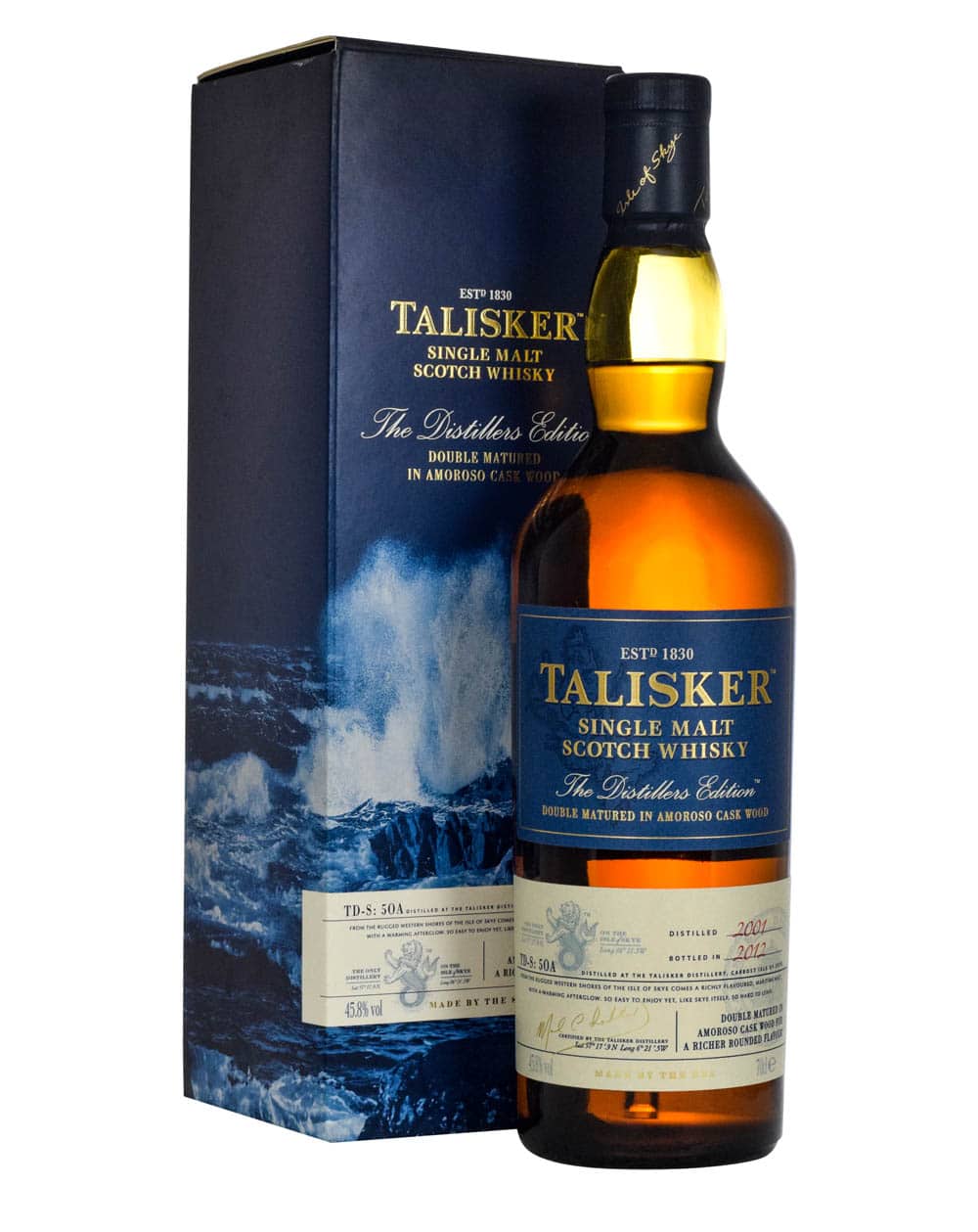 Talisker Distillers Edition 2012 Box Must Have Malts MHM