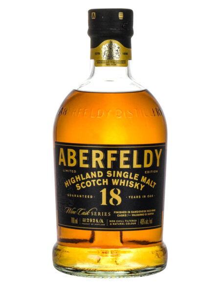 Aberfeldy 18 Years Old Sangiovese Red Wine Finish Must Have Malts MHM