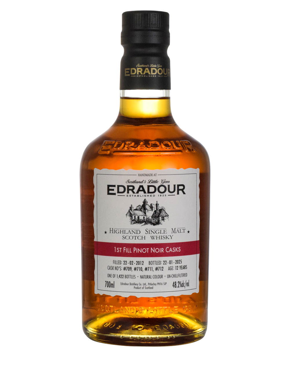 Edradour 12 Years Old Pinot Noir 2012 Must Have Malts MHM