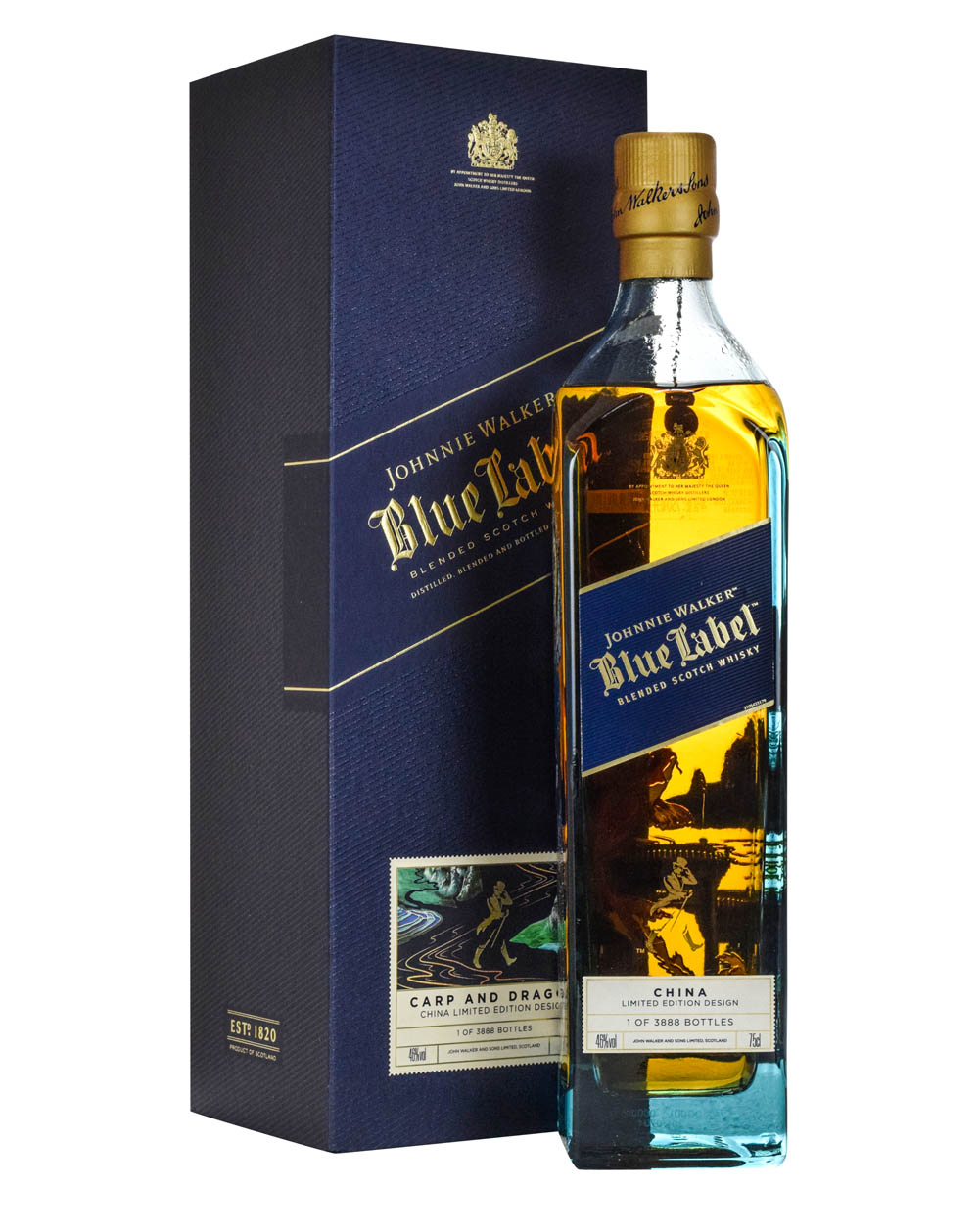 Johnnie Walker Blue Label Carp and Dragon China Limited Edition Design ...