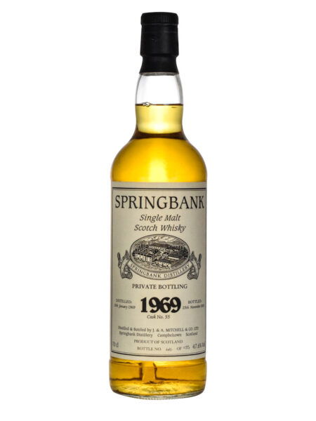 Springbank 34 Years Old Private Bottling 1969 Cask #55