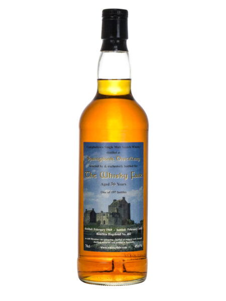 Springbank 36 Years Old The Whisky Fair 1969 Must Have Malts MHM