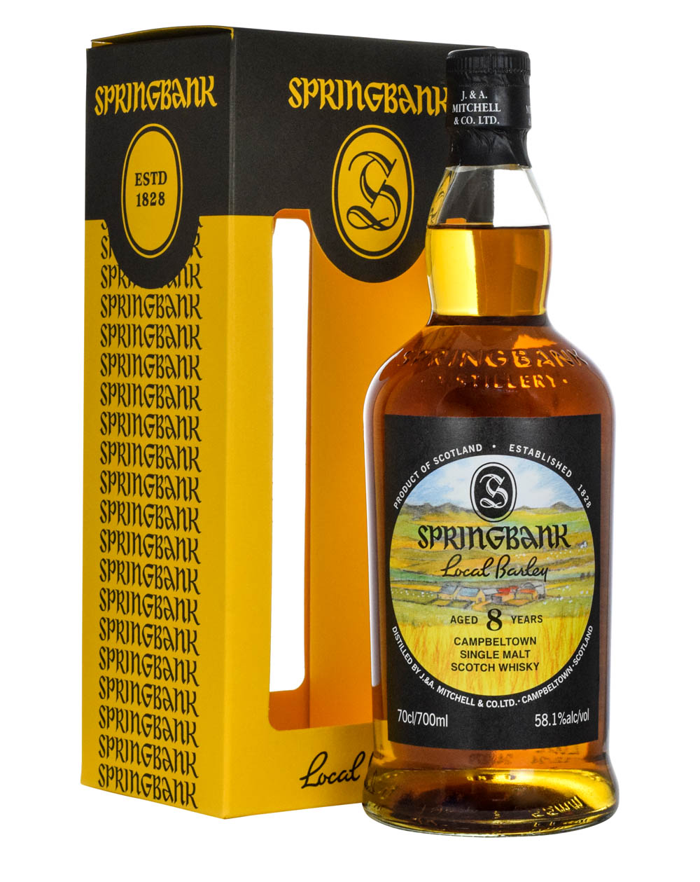 Springbank 8 Years Old Local Barley 2024 Box Must Have Malts MHM