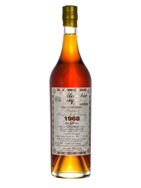 Tomintoul 50 Years Old Alambic Classique 1968 Must Have Malts MHM
