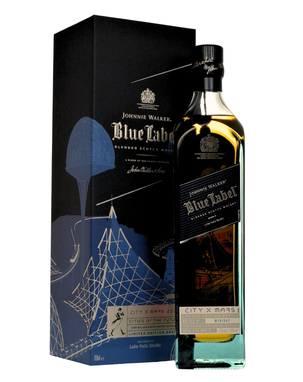 Johnnie Walker Blue Label City X Mars Cities of the Future 2220 - Must ...