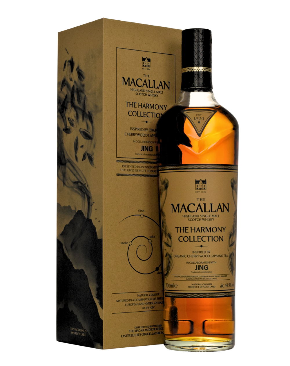 Macallan Harmony Collection Inspired By Organic Cherrywood Lapsang