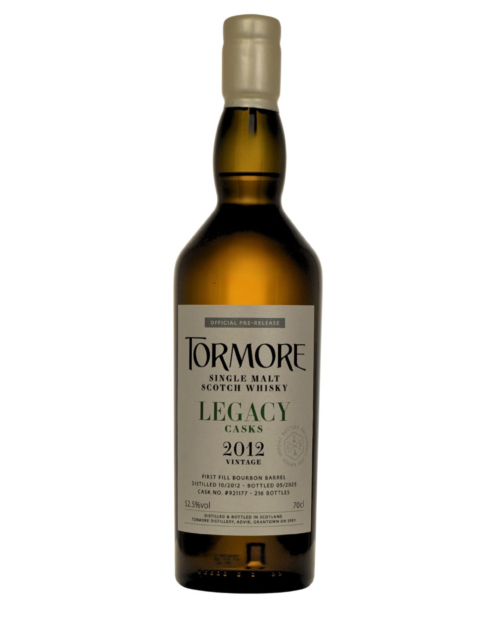 Tormore 12 Years Old Legacy Casks 2012 - Must Have Malts