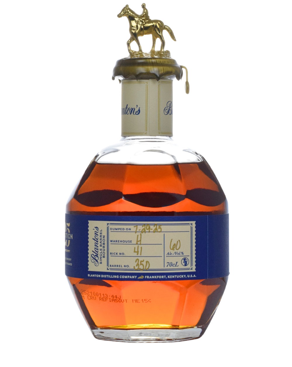 Blanton's Single Barrel LMDW Itinéraires 2025 #350