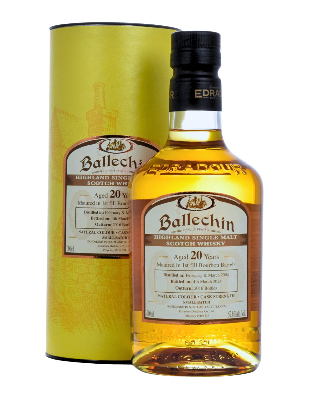 Ballechin 20 Years Old Bourbon Cask Matured 2004 Box Must Have Malts MHM