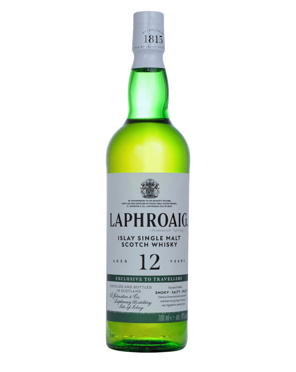 ウイスキー LAPHROAIG 12 Years Exclusive Travellers Laphroaig 12 Years Old Exclusive to Travellers - Must Have Malts