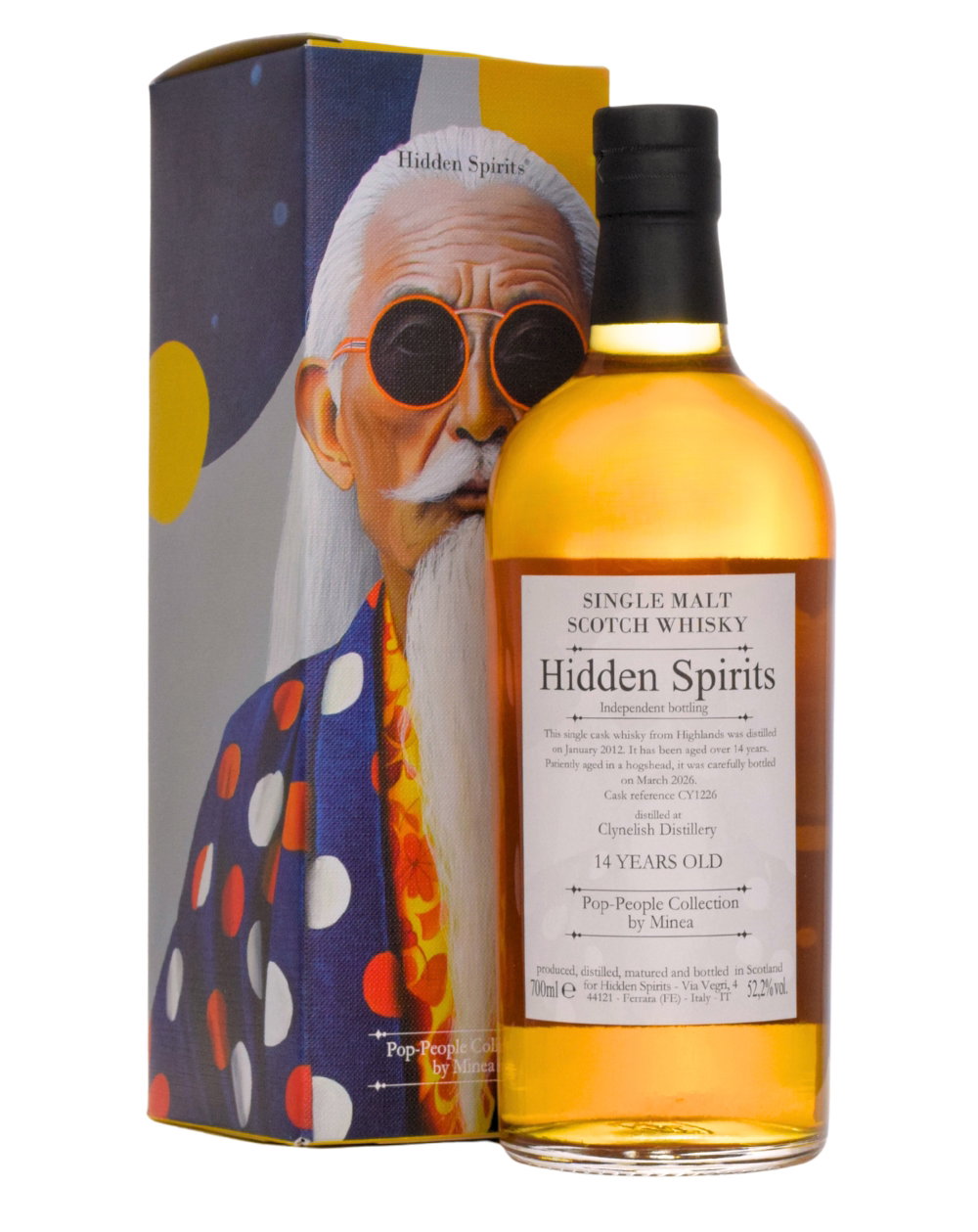 Clynelish 14 Years Old Hidden Spirits Pop-People 2012 Box Must Have Malts MHM
