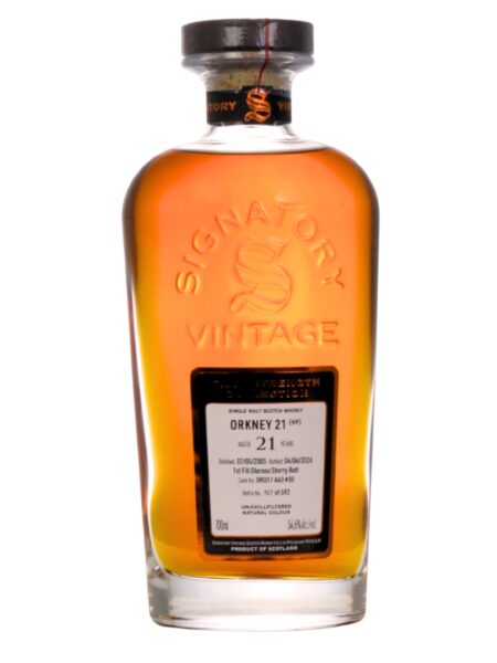 Orkney (HP) 21 Years Old Signatory Vintage 2005