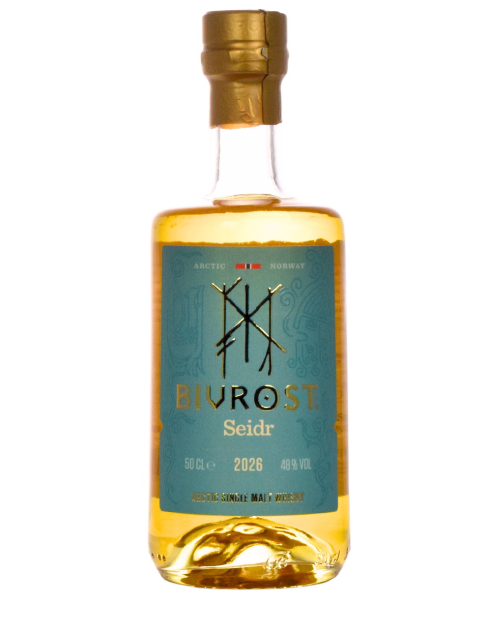 Bivrost Seidr, 2026, 48% whisky bottle