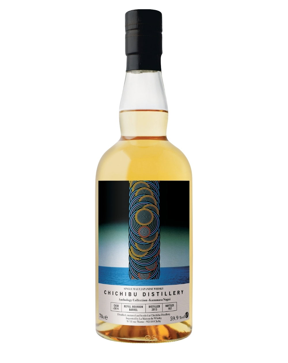 Chichibu Anthology Collection Kazumasa Nagai 12 Year Old, Bourbon Cask, Cask #2874, 2026, 59.9% whisky bottle