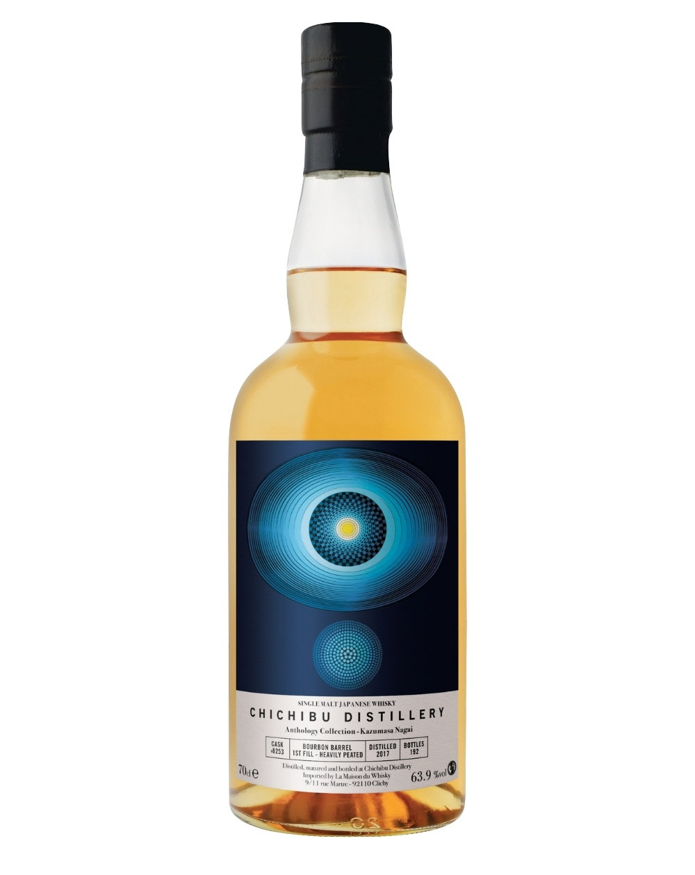 Chichibu Anthology Collection 8 Year Old, Bourbon Barrel Cask, Cask #8253, 2026, 63.9% whisky bottle